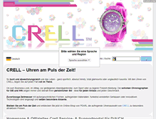 Tablet Screenshot of crell.info